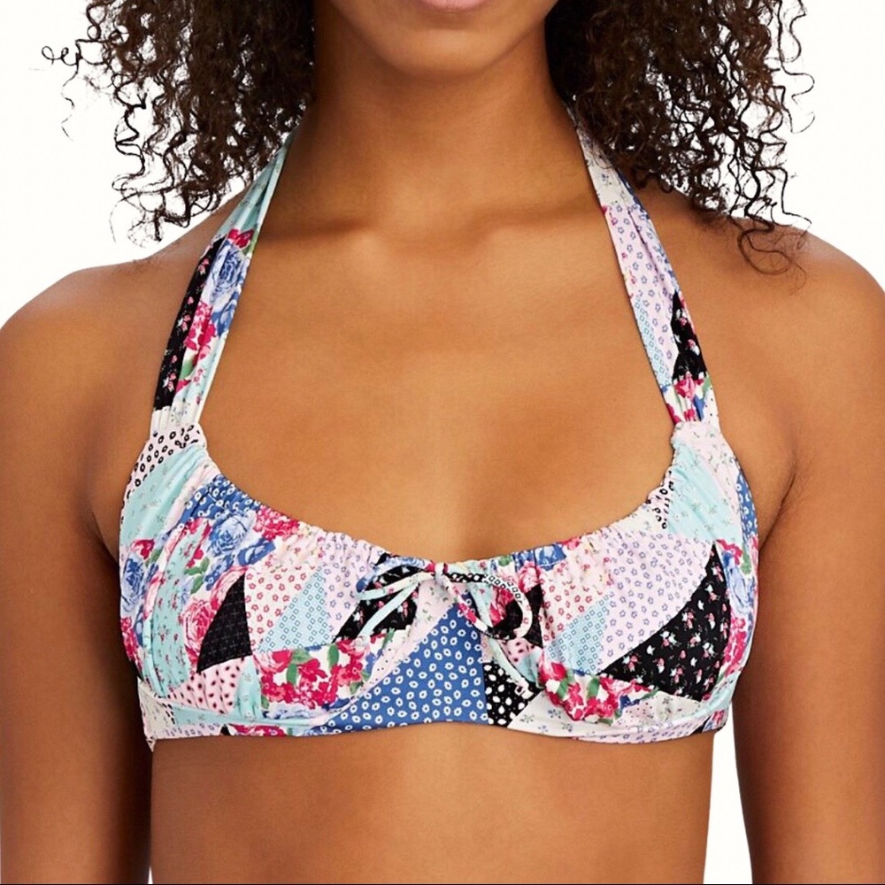 FRANKIES BIKINIS Bernie Patchwork Top - L